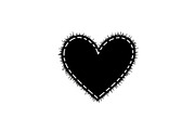 Stitched Heart Silhouette Vector Bun, an Illustration by Designs_River (Thumbnail 31 of 41)