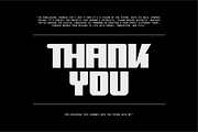 VB Fourkid - Futuristic Font, a Sans Serif Font by VALIANTBROTHA (Thumbnail 9 of 9)