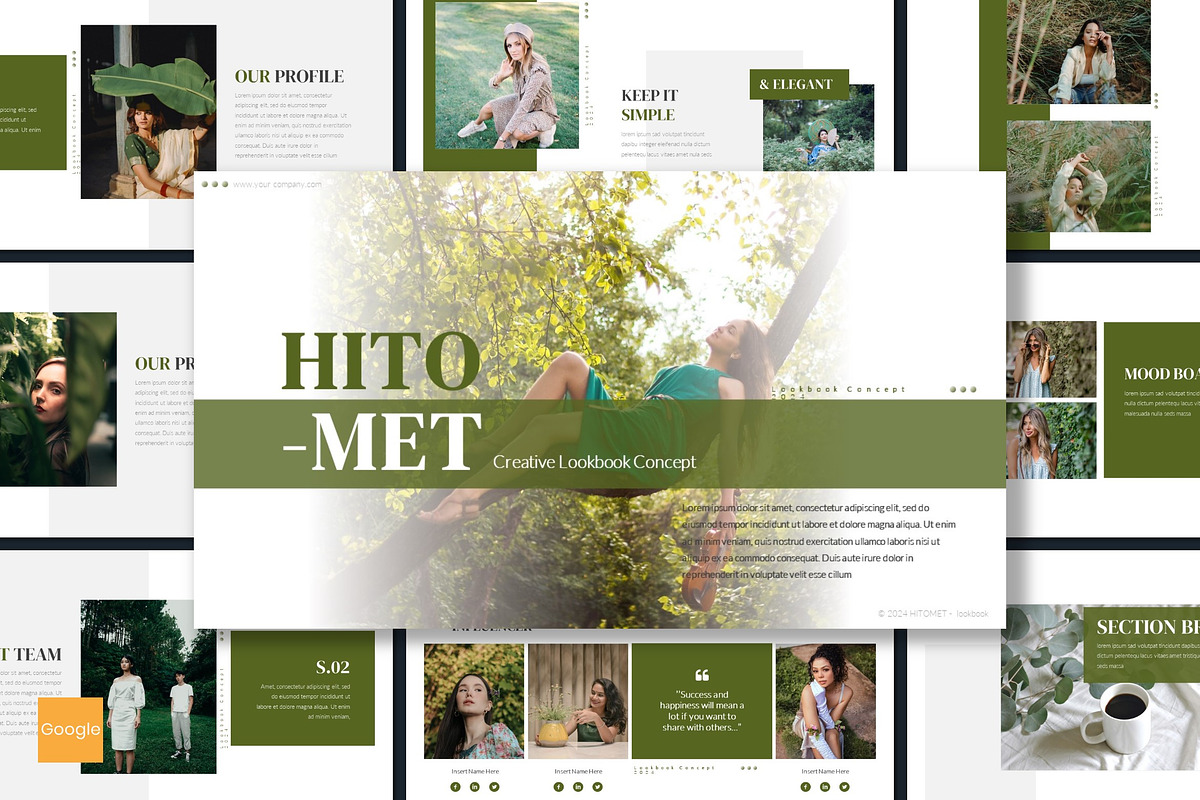 Hitomet - Google Slides Template, a Presentation Template by inspirasign (Photo 1 of 4)