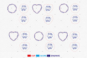 Christmas Couple hands Ornament Svg, a Pattern Graphic by Lasercutiny (Thumbnail 2 of 2)