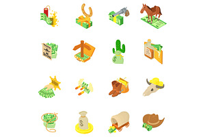 Money Security Icons Set