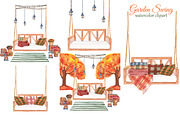 Cozy Fall Watercolor clipart, an Illustration by s.yanyeva (Thumbnail 5 of 5)