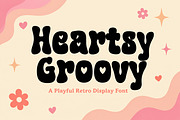 Heartsy Groovy, a Slab Serif Font by Wow Magic (Thumbnail 1 of 4)