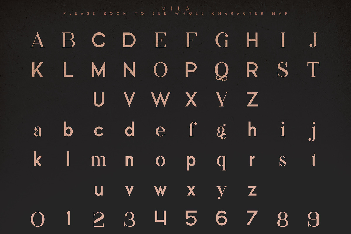 Mila - Innovative Super Serif Font, a Sans Serif Font by VP Fonts (Photo 10 of 11)