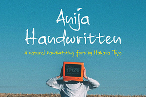 Anija - Handwritten Font