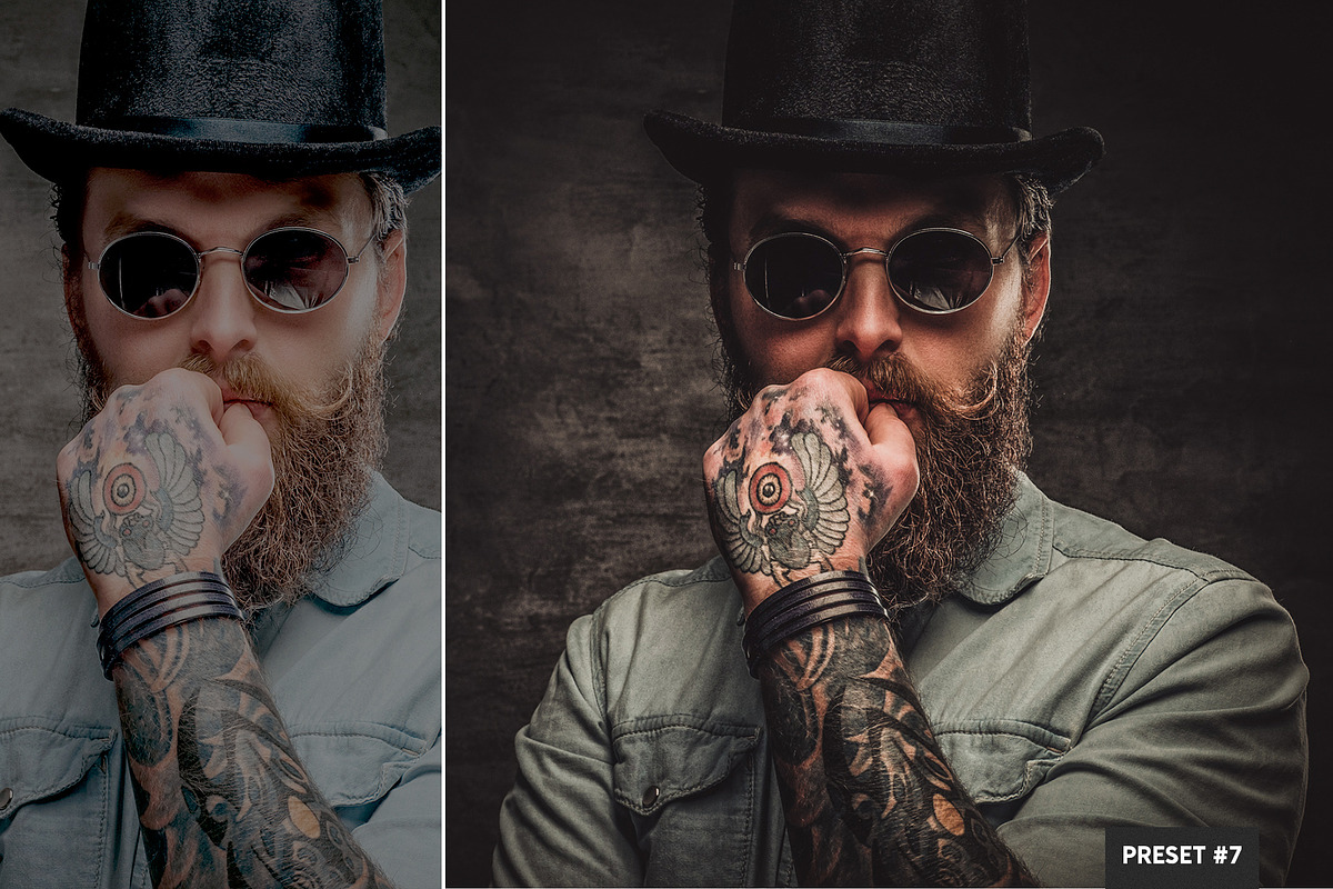 Vintage LR Presets Mobile + Desktop, a Plug-in Add-On by PhotoSpirit (Photo 3 of 10)