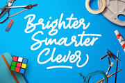 Brighter - a bold script, a Script Font by Letterhend Studio (Thumbnail 3 of 7)