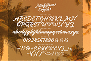 Mickstone Crush / tons of alternates, a Script Font by Java pep (Thumbnail 10 of 11)
