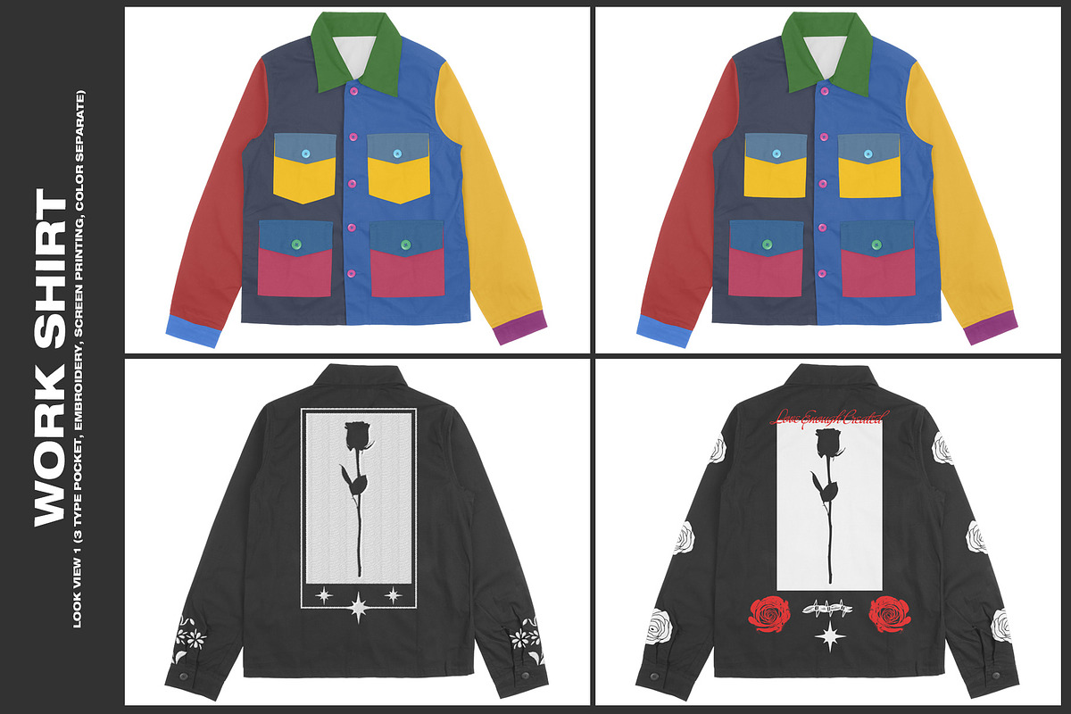Work Shirt - Mockup, a Shirt Mockup by DaldSgh (Photo 3 of 11)