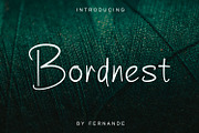 Bordnest, a Handwritten Font by Fernande (Thumbnail 1 of 6)
