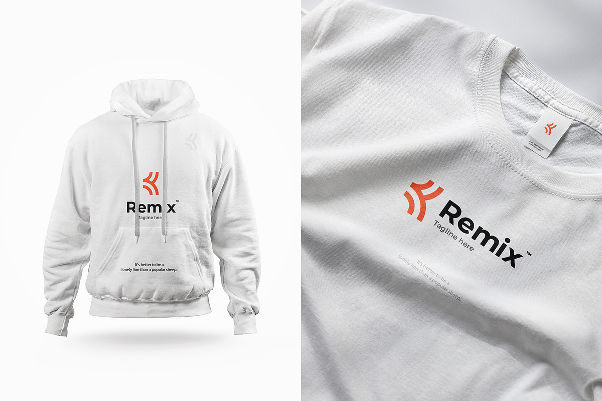 Minimal R Wordmark Logo, a Branding & Logo Template by Dipak Dheer (Photo 3 of 6)