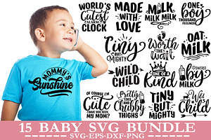 Baby SVG Bundle