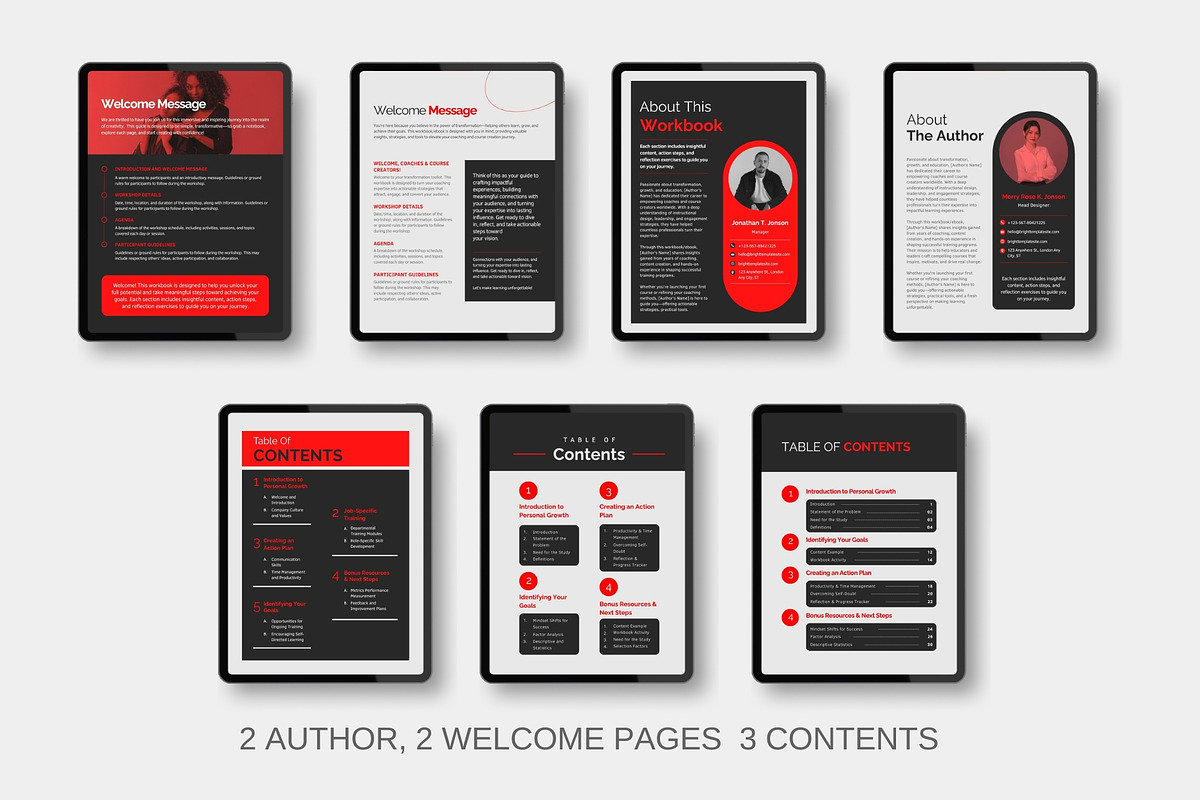 110 pages Ebook & Workbook Canva, a Magazine Template by TheBrightGrap (Photo 13 of 17)