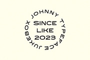 Jukebox Johnny I A Sans Serif Font, a Sans Serif Font by Taylor Penton (Thumbnail 3 of 4)