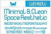 Edge of Galaxy font, a Font by weknow (Thumbnail 4 of 8)