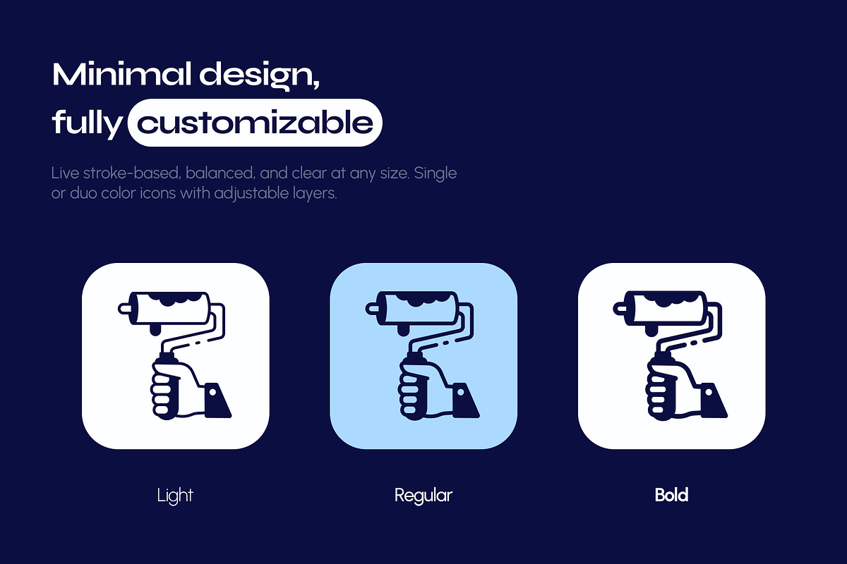Chores Symbol Icon Set, a Solid Icon by Vectors Market (Photo 5 of 7)