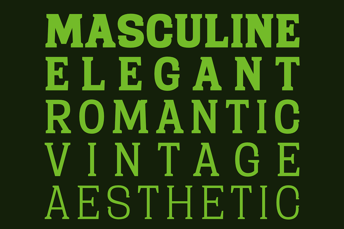 Sichra Typeface - Relaxed Slab Serif, a Slab Serif Font by Khoir (Photo 13 of 13)