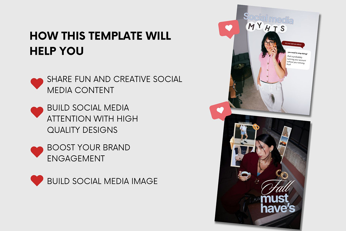 Bold Burgundy Instagram Post, a Social Media Template by CreativeTempHub (Photo 7 of 9)