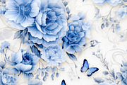BUTTERFLY SANCTUARY. Seamless Pack, a Texture Graphic by RefinedFantasyStudio (Thumbnail 9 of 9)