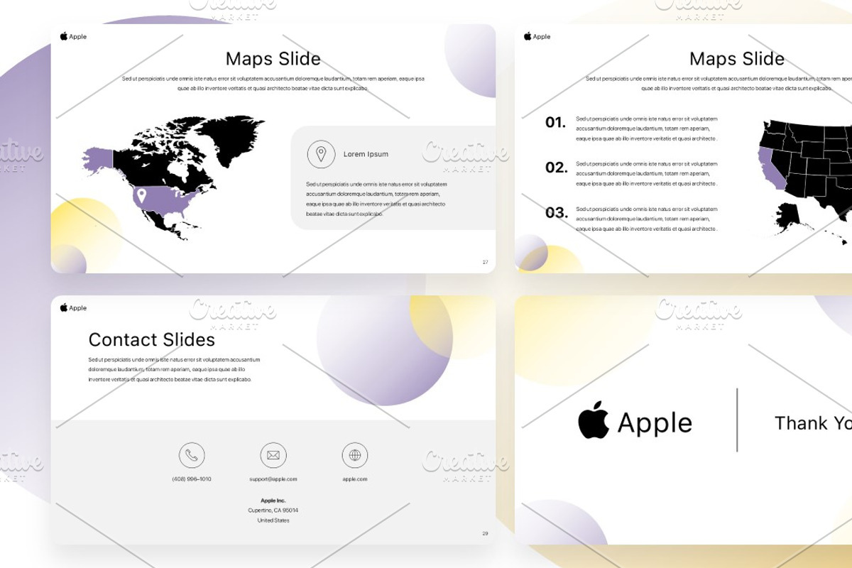 Apple Presentation Template, a Presentation Template by Interpitch (Photo 8 of 9)
