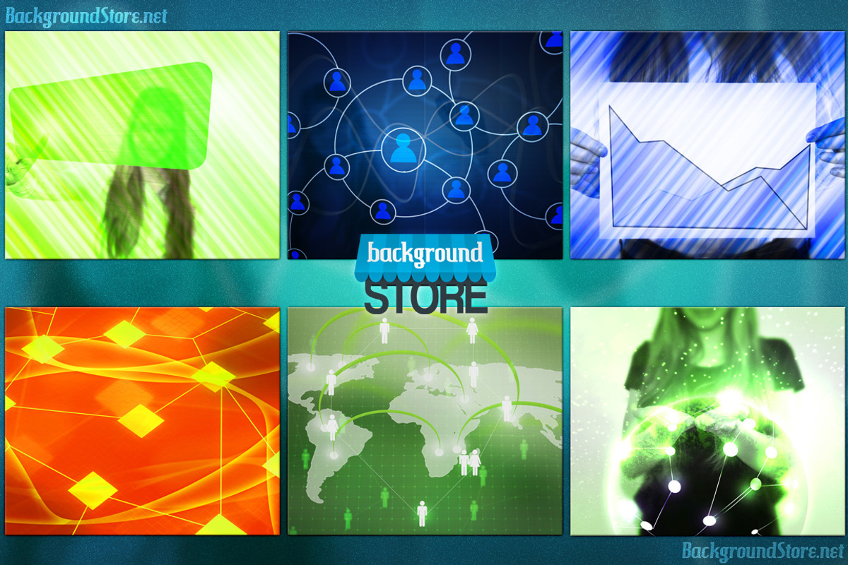 Business Backgrounds Bundle preview 2