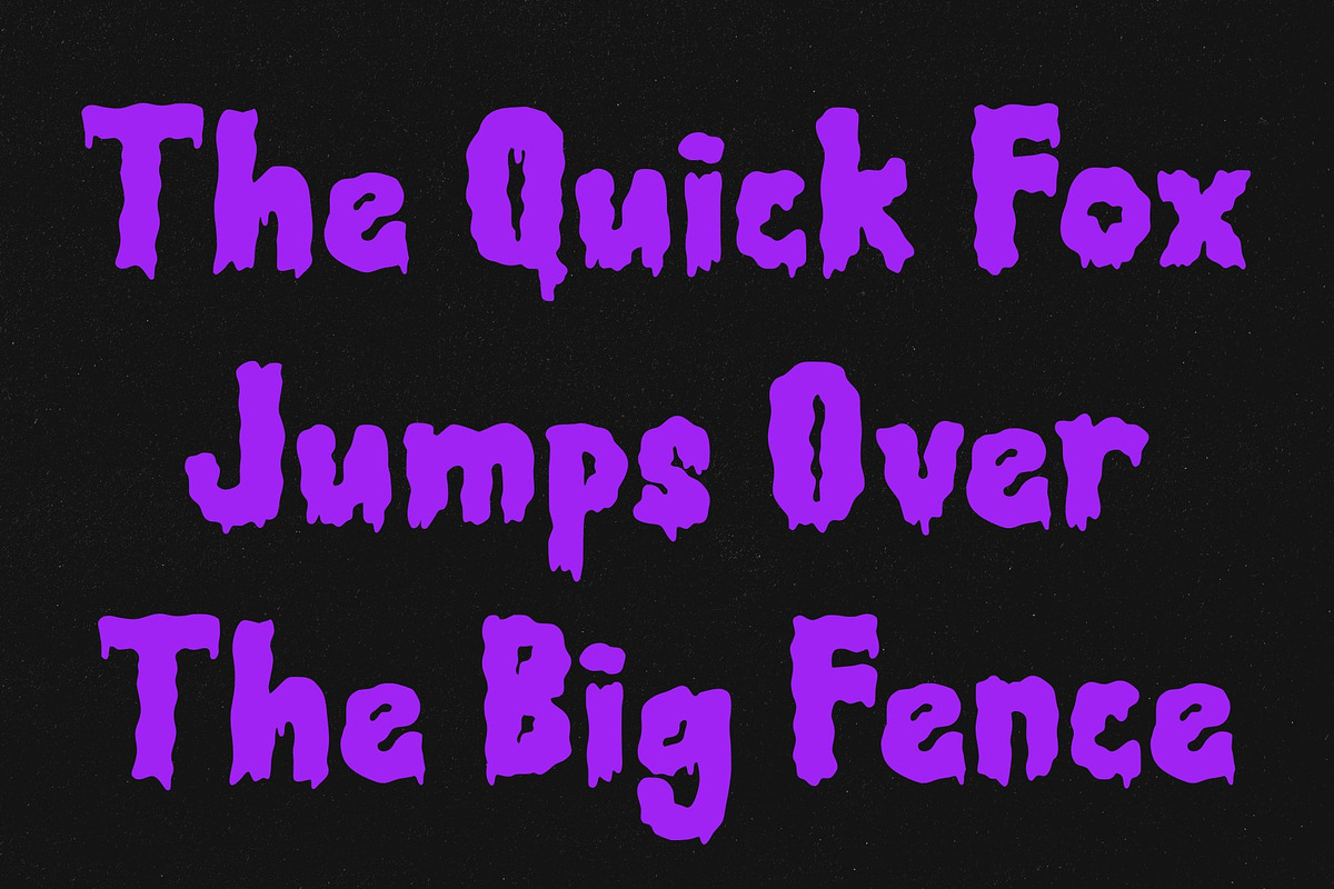 CS Goster – Vintage Horror Font, a Sans Serif Font by Craft Supply Co. (Photo 6 of 8)