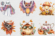 Retro Fall Png Fall Halloween, an Illustration by Black Bird Studio (Thumbnail 3 of 6)