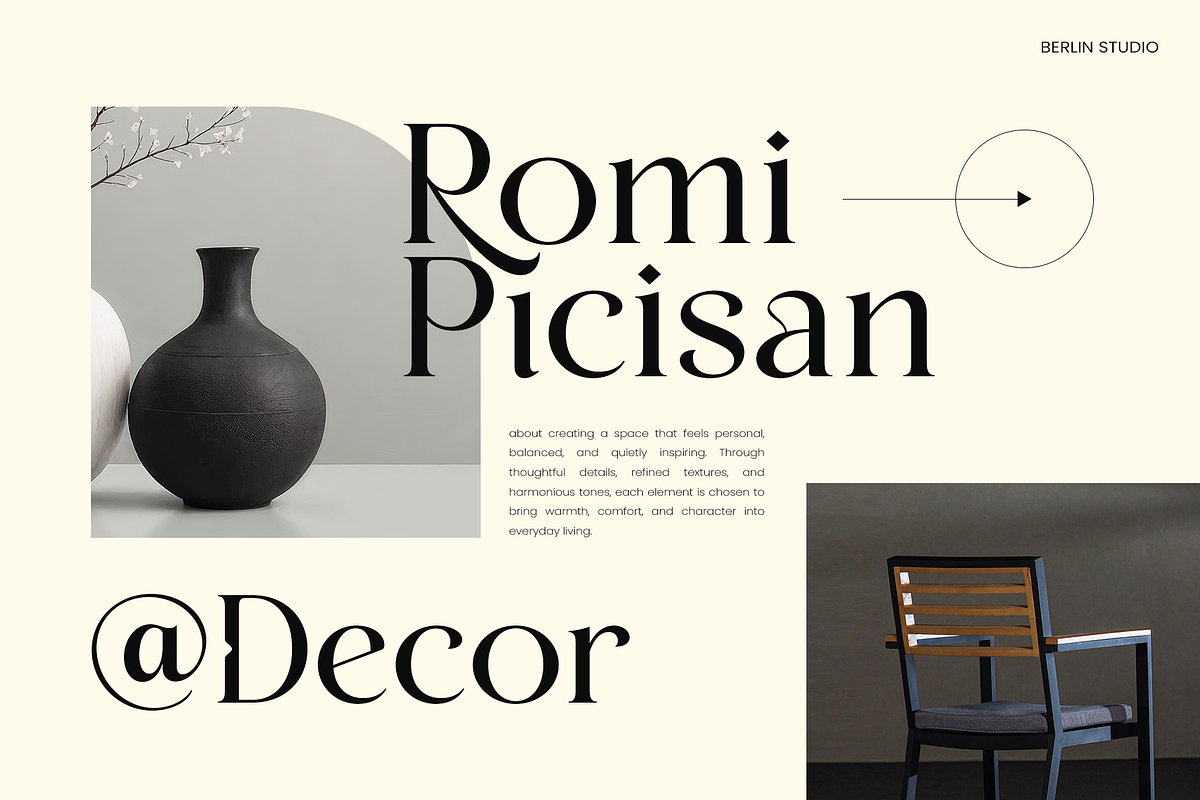 Sonice - Modern Luxury Font, a Serif Font by Vampstudio (Photo 3 of 13)
