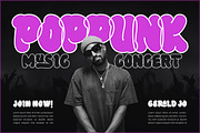 Moranky - Funky Decorative Font, a Sans Serif Font by twinstd (Thumbnail 4 of 8)