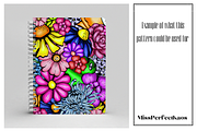Flower Madness - Repeating Pattern, a Pattern Graphic by MissPerfectKaos (Thumbnail 4 of 4)