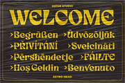 Retro Head Classy Retro Typeface, a Serif Font by 50Fox (Thumbnail 3 of 18)