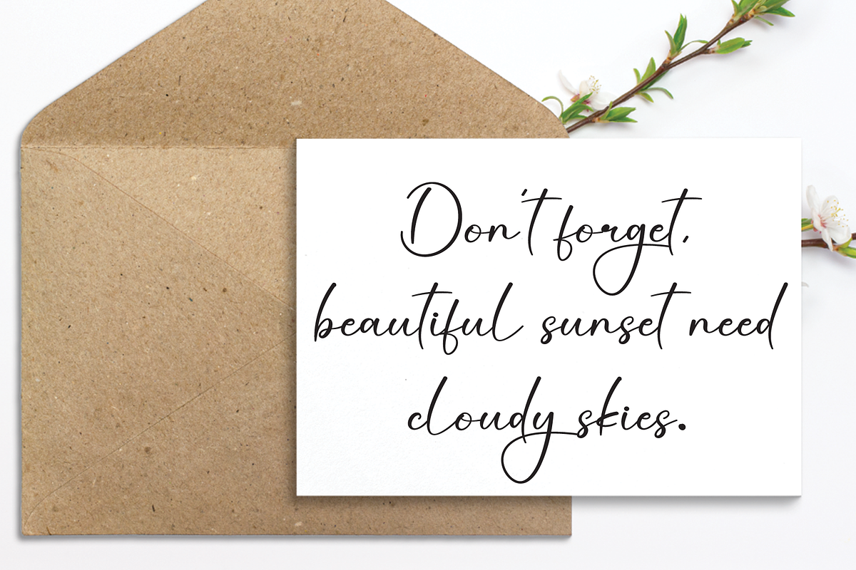 Autography | Script Font, a Handwritten Font by Scratchones (Photo 5 of 8)