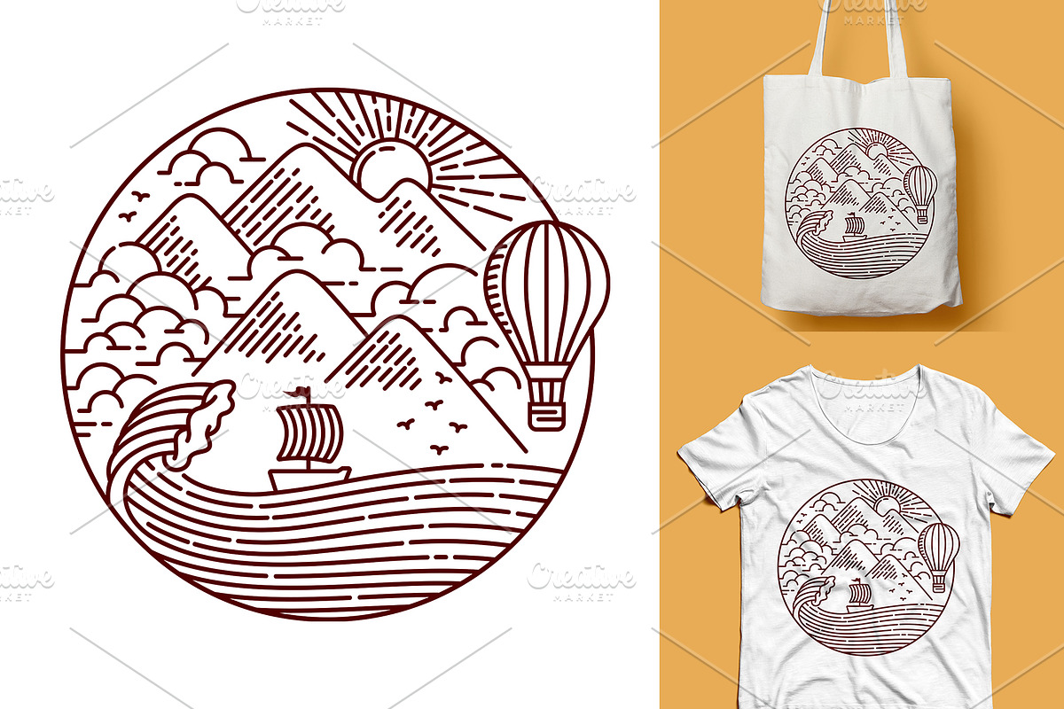 25 in 1 Bundle - Line Illustrations, an Animal Illustration by gunaonedesign (Photo 6 of 21)