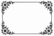 Floral Laser Cut Frame Bundle, an Illustration by Designs_River (Thumbnail 3 of 9)