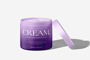 Cosmetic Cream Jar Mockup, a Packaging Mockup by Bartama Graphic (Thumbnail 4 of 5)