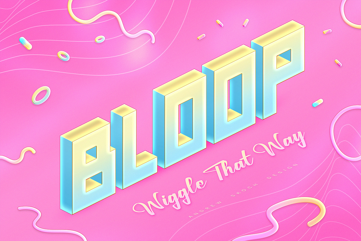 Funny Playful Text Effects, a Layer Style Add-On by Andrew Skoch Design (Photo 8 of 9)