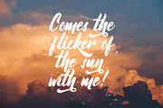 Bethany Kibang - Bold Script Font, a Script Font by StringLabs (Thumbnail 9 of 13)