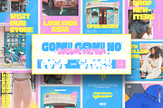 Gomu Gomu No - Instagram Template, a Social Media Template by Sixtysix Labs (Thumbnail 1 of 6)