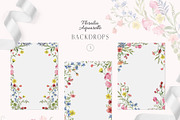 Floralia watercolor wedding crests, an Illustration by SunnyAfternoons (Thumbnail 8 of 14)