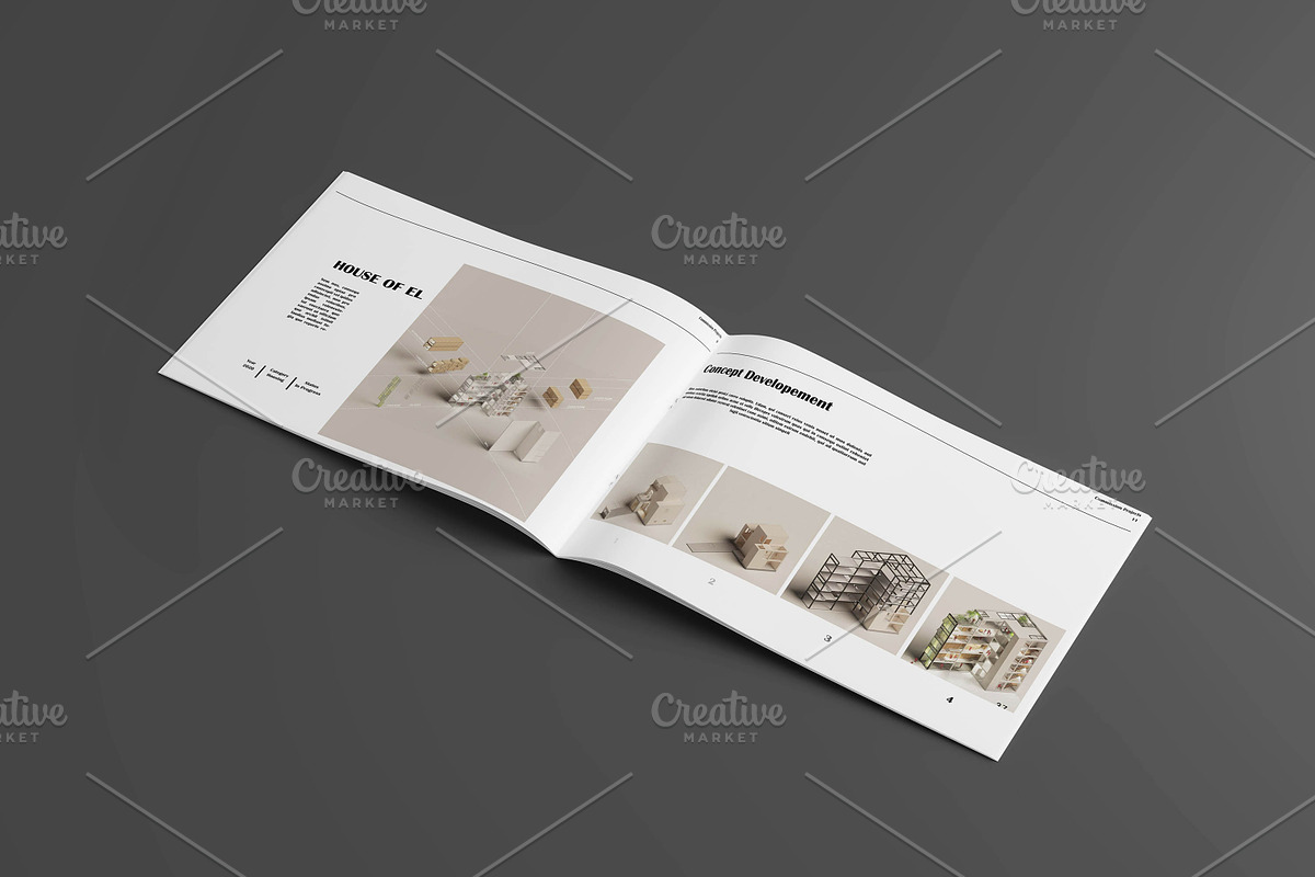 Architecture Portfolio Template V3, a Presentation Template by Arkishop (Photo 2 of 10)