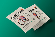 Simple Fun Bike Flyer, a Flyer Template by Neermana (Thumbnail 3 of 4)
