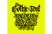 Gothic vector letters, an Object Graphic by GeekClick (Thumbnail 5 of 8)