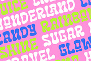 CROFL - Groovy Display Font, a Handwritten Font by Cruizy & Co (Thumbnail 8 of 9)