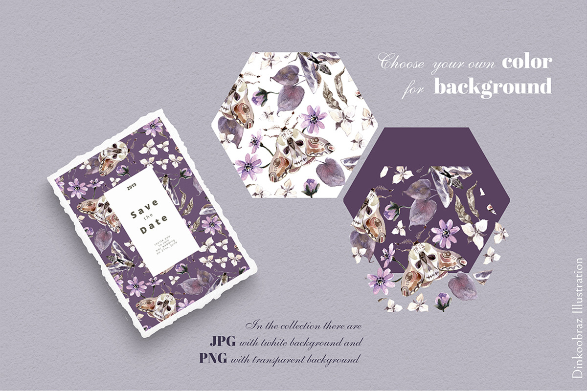 Dark Magic Pattern set, a Pattern Graphic by Dinkoobraz (Photo 6 of 9)