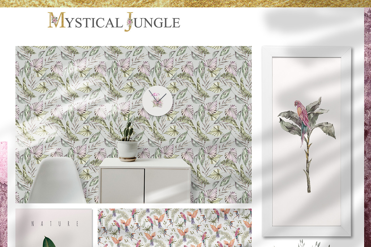 Watercolor Tropical Collection, an Animal Illustration by Tiana Geo (Photo 13 of 16)