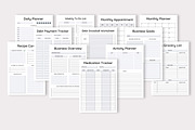 Canva Business Planner Bundle Pack, a Stationery Template by Design Zone (Thumbnail 7 of 8)