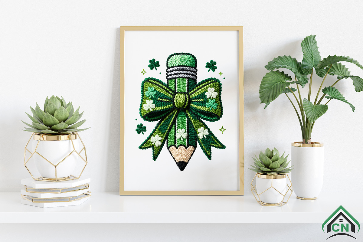 St Patricks Day Teacher Coquette Png, an Illustration by Craft Nest (Photo 4 of 4)