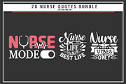 Nurse 20 quotes t shirt bundle, a Graphic by Uniquesvg99 (Thumbnail 6 of 7)