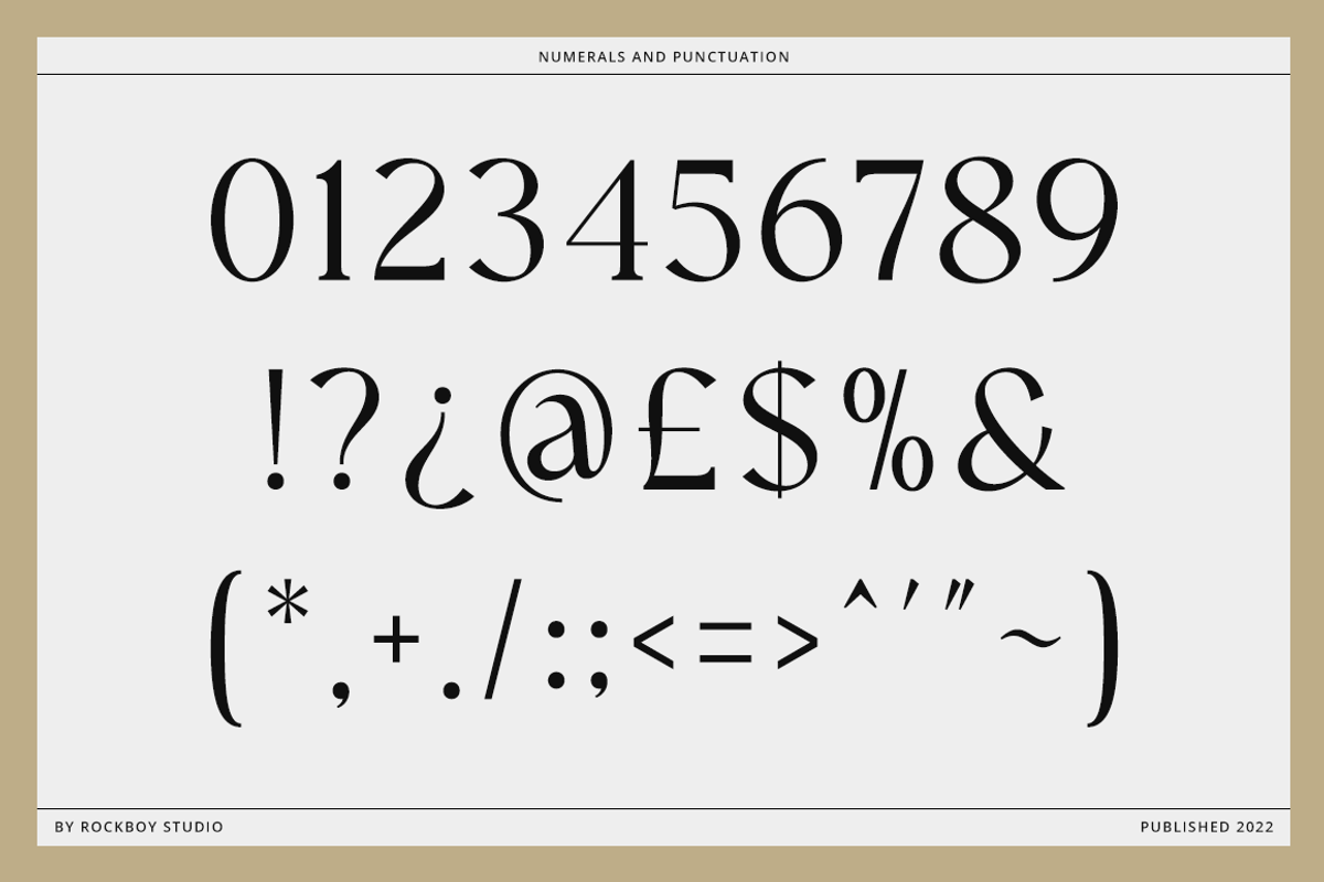 Walknoice - Modern Stylish, a Serif Font by RockboyStd (Photo 10 of 12)