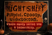 ScrapTheory - Endless Disorder, a Handwritten Font by HypeWorksCo (Thumbnail 9 of 13)